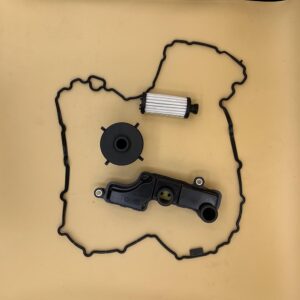 Kit Doppio Filtro Cartuccia + Filtro Plastica + Guarnizione per cambio 0CK Audi-VW 7/1 Doppia Frizione