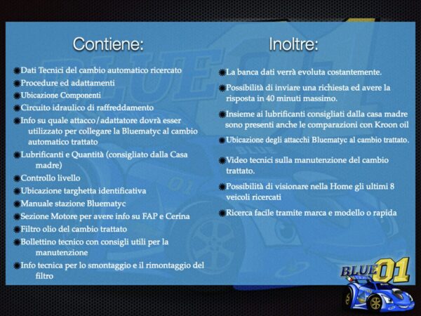 Banca dati Cambi Automatici - immagine 3